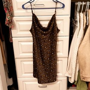 Urban outfitter cheetah dress